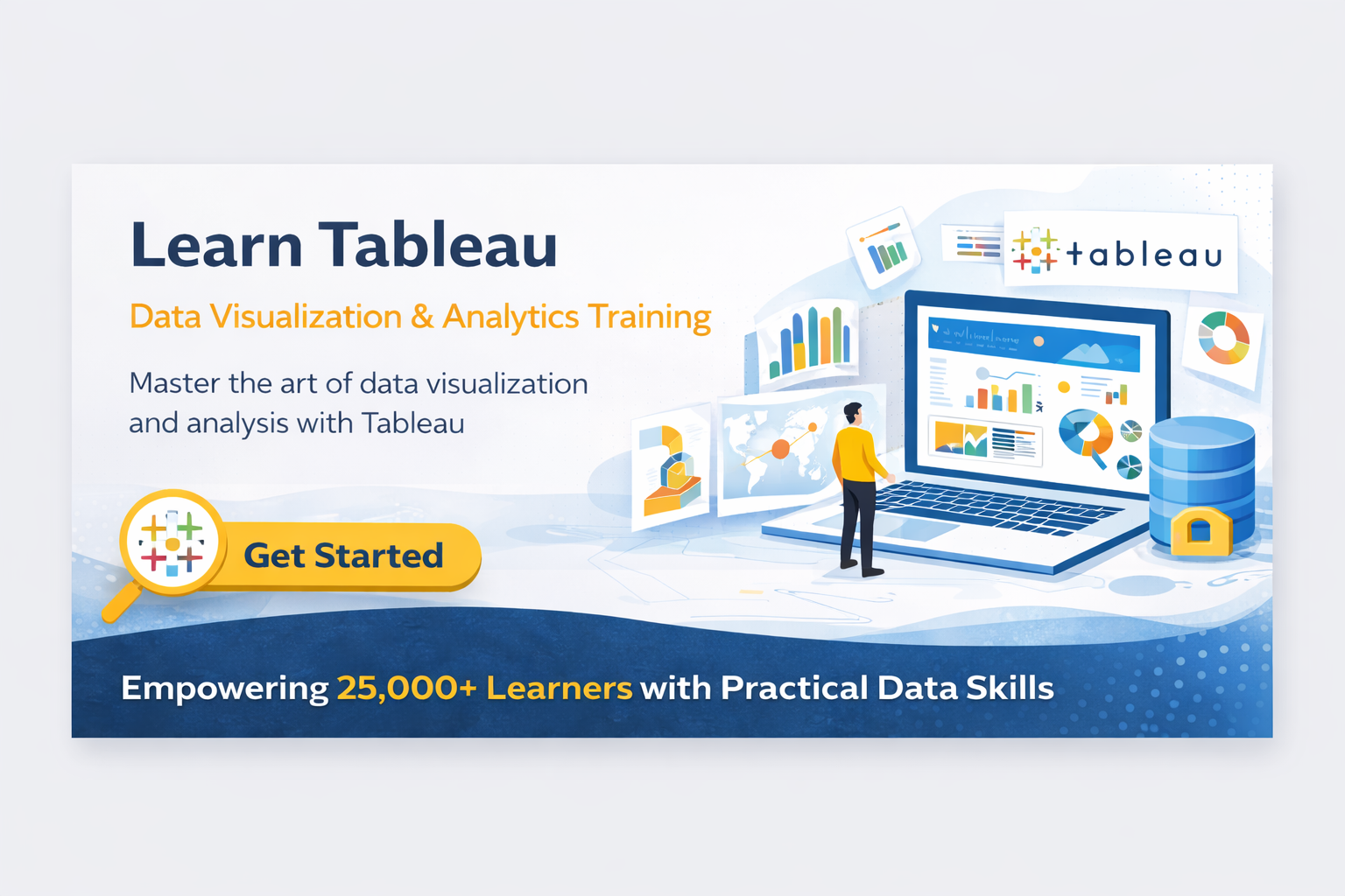 Tableau for Data Visualization & Analytics